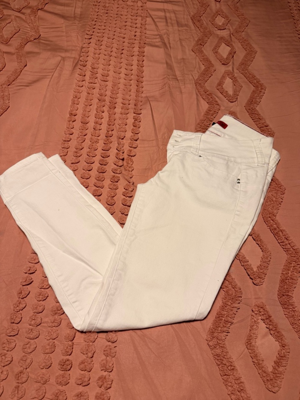 YMI White Skinny pants for Women